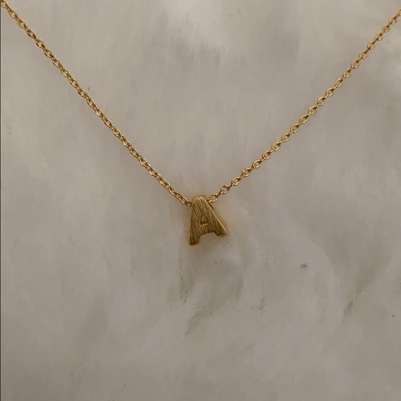 Dainty Letter Necklace - Picture 4 of 4